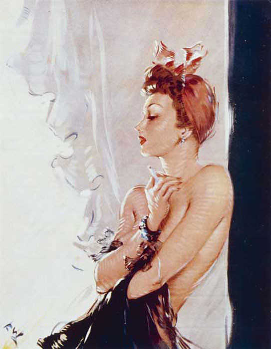 David Wright oil painting